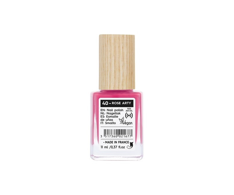 Esmalte uñas 40 rose arty 11 ml (Rosa) So'Bio