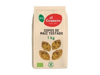 Copos de maíz tostado Bio