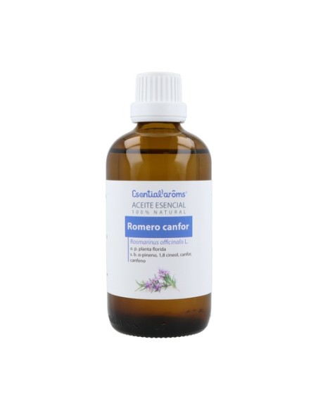 Aceite esencial romero canfor 100 ml (Romero) Esential Aroms