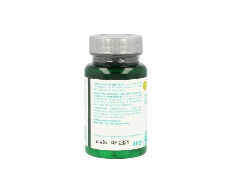 Ginkgo Biloba 100 comprimidos Sakai