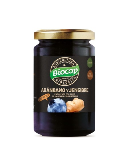 Compota de arándanos y jengibre 265 g Biocop