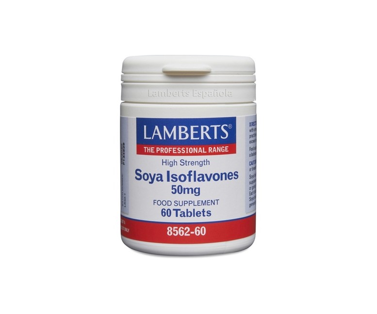 Isoflavonas de soja 60 tabletas Lamberts