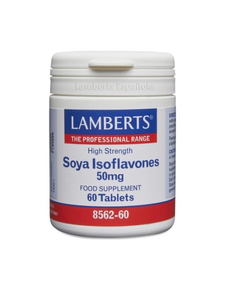 Isoflavonas de soja 60 tabletas Lamberts