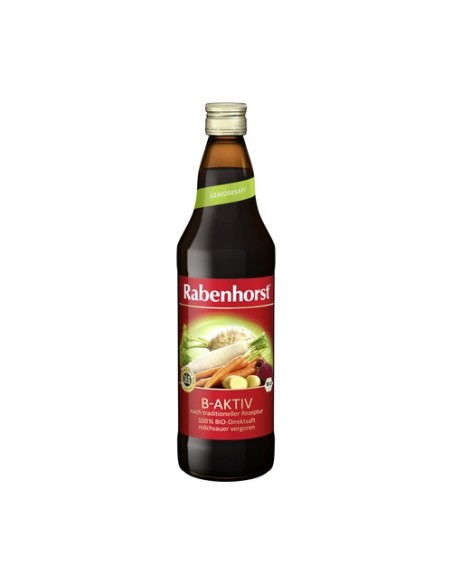 Pack Zumo Eco de Verduras B-Aktiv 6 unidades de 750 ml Rabenhorst