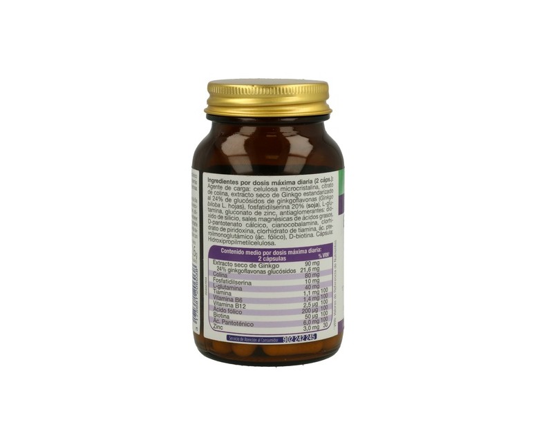Mega Ginkgo Complex 60 cápsulas Dietisa