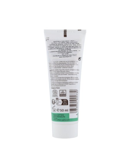 Dentifrico para Niños a partir de 7 años 50 ml (Hierbabuena) Cattier
