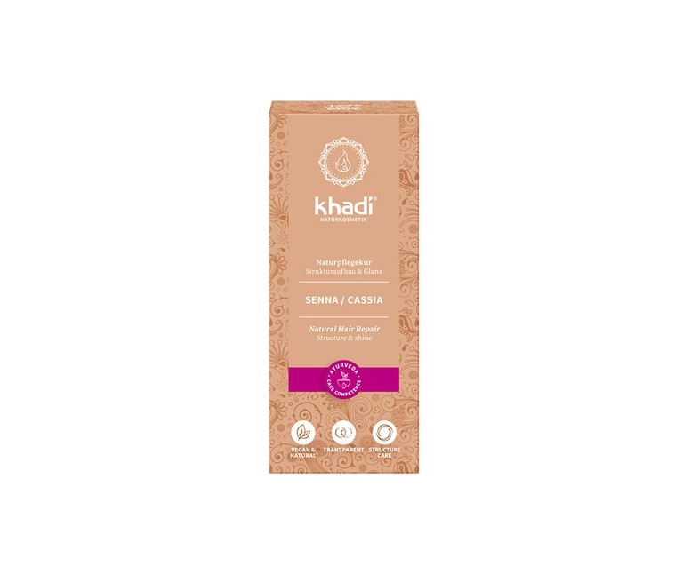 Henna Cassia-Neutra 100% pura 100 g Khadi