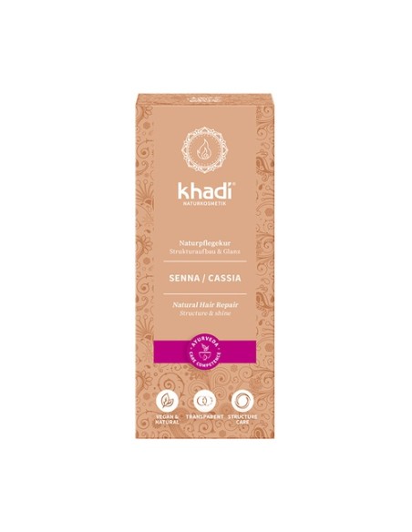Henna Cassia-Neutra 100% pura 100 g Khadi