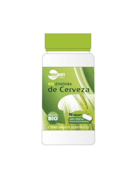 Biolevadura de cerveza 90 cápsulas de 350mg Waydiet