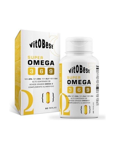Super omega 3-6-9 90 perlas de 1000mg VIT.O.BEST