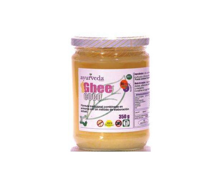 Ghee con Aceite Coco Bio 350 g Ayurveda