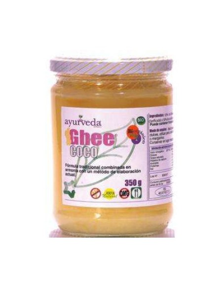 Ghee con Aceite Coco Bio 350 g Ayurveda