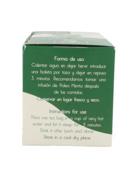 Bio 3 Poleo Menta 25 bolsitas infusoras Bio3