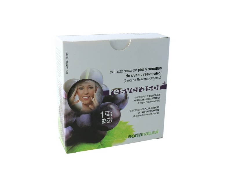 Resverasor Plus 28 comprimidos Soria Natural