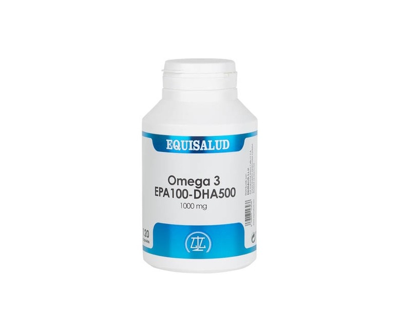 Omega 3 Dha Alto Contenido Epa100-Dha500 120 cápsulas de 1400mg Equisalud