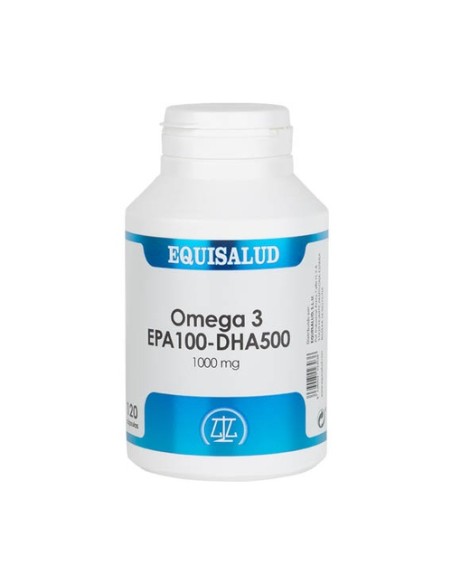 Omega 3 Dha Alto Contenido Epa100-Dha500 120 cápsulas de 1400mg Equisalud