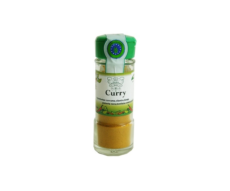 Curry En Polvo Bio ( Condimento ) 30 g Giardino Botanico dei Berici
