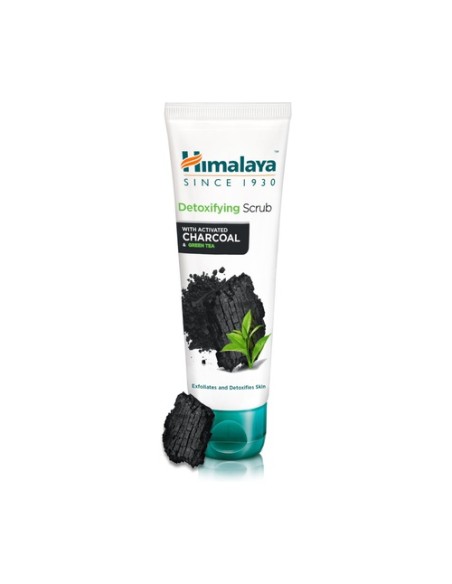 Exfoliante facial destoxificante de carbón 75 ml de crema Himalaya Herbals