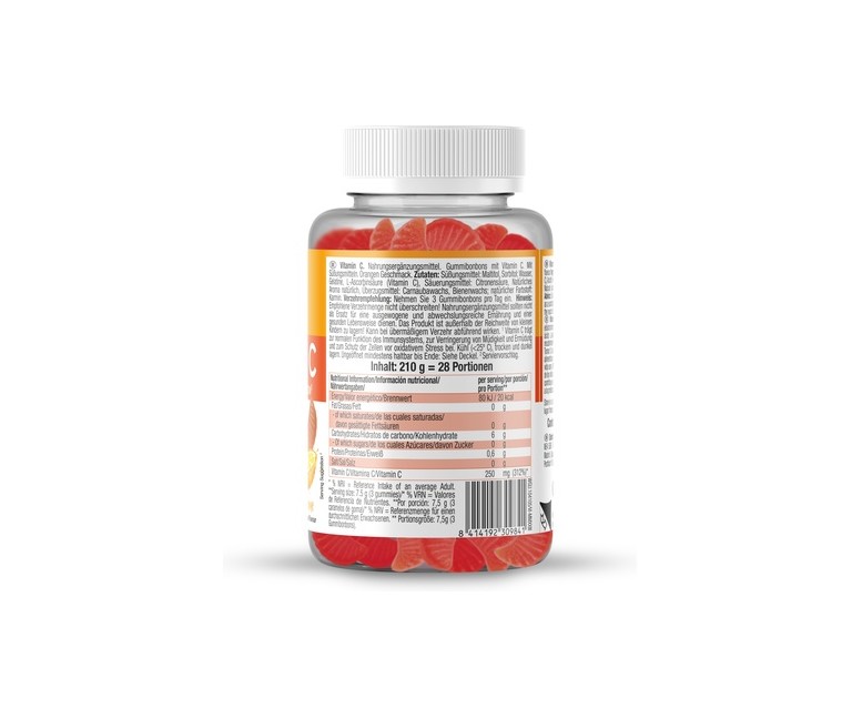 Gummy up revolution vitamina C de naranja 84 gominolas (Naranja) Weider