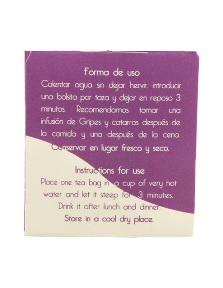 Bie 3 Gripes y Catarros 25 bolsitas infusoras Bio3