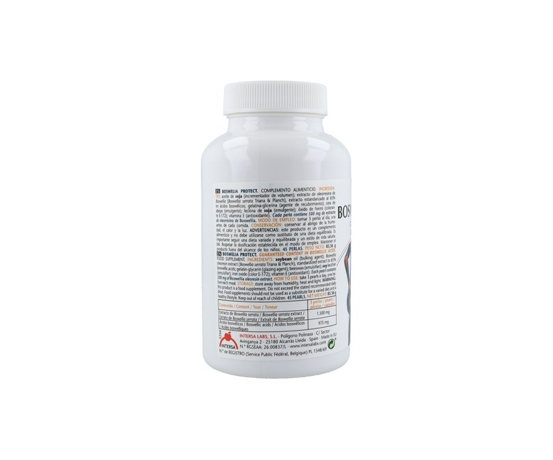 Boswelia Protect 45 perlas de 500mg Intersa