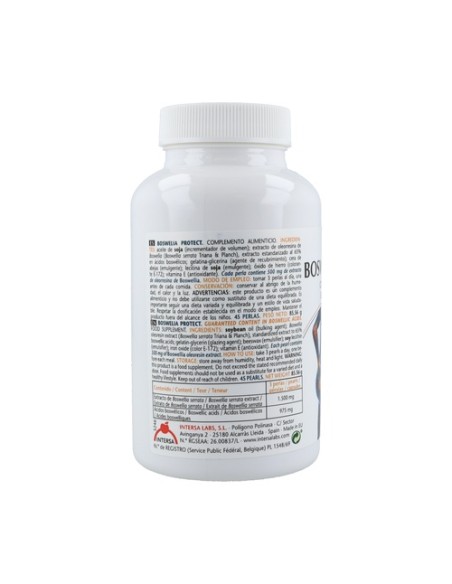 Boswelia Protect 45 perlas de 500mg Intersa