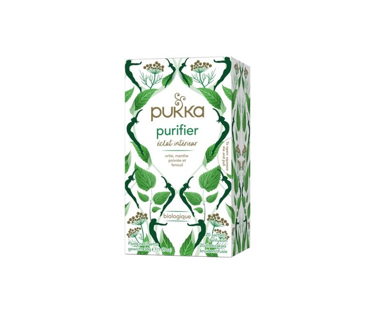 Infusión purificadora 20 bolsitas infusoras Pukka