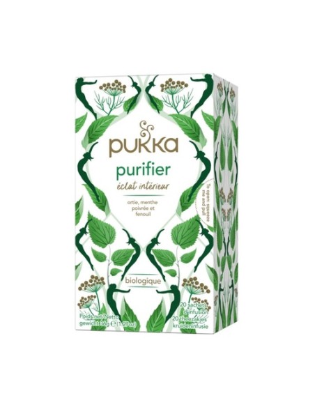 Infusión purificadora 20 bolsitas infusoras Pukka