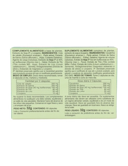 Isoflavonas Plus 60 cápsulas Integralia