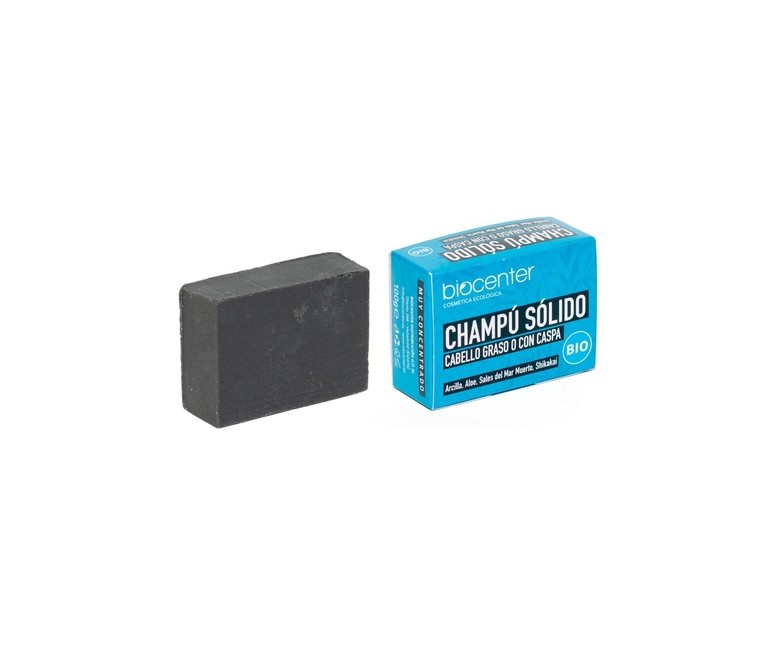 Champú sólido cabello graso o con caspa 100 g Biocenter