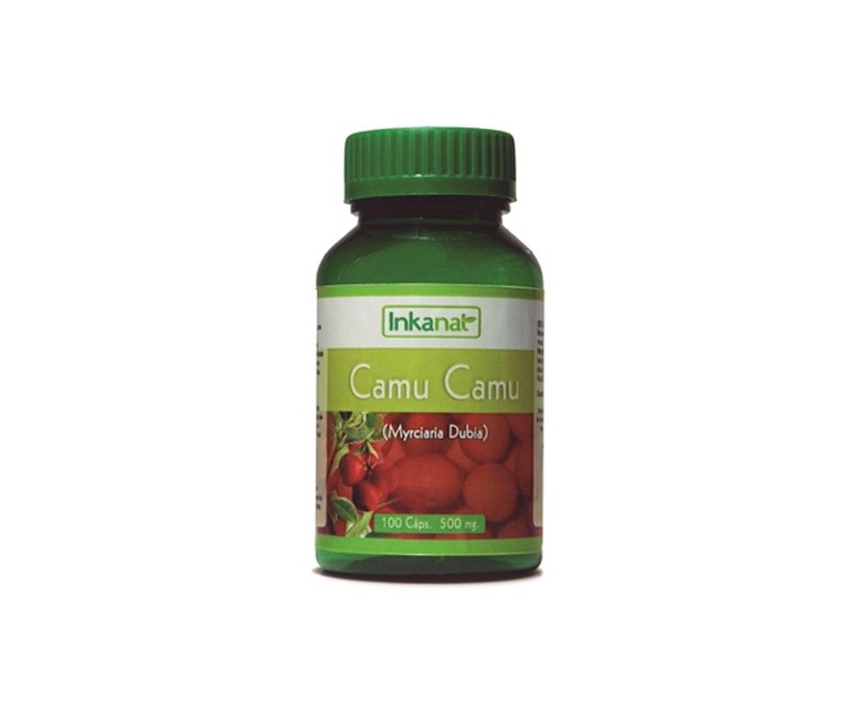 Camu Camu 100 cápsulas de 500mg Inkanat