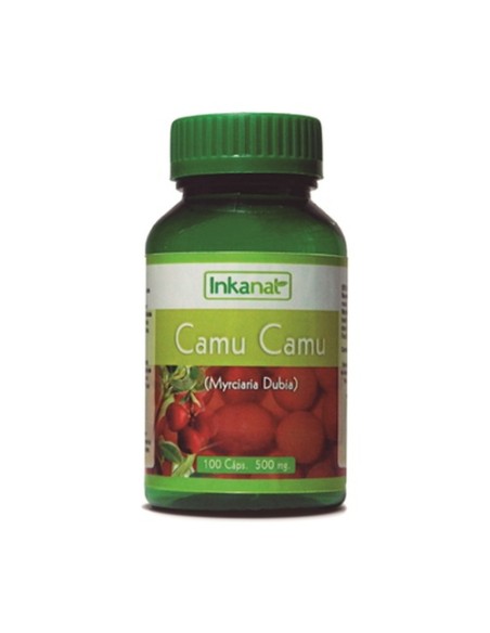 Camu Camu 100 cápsulas de 500mg Inkanat