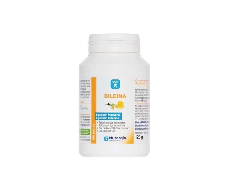 Bileina onagra y omega 6 vegetal 180 perlas Nutergia