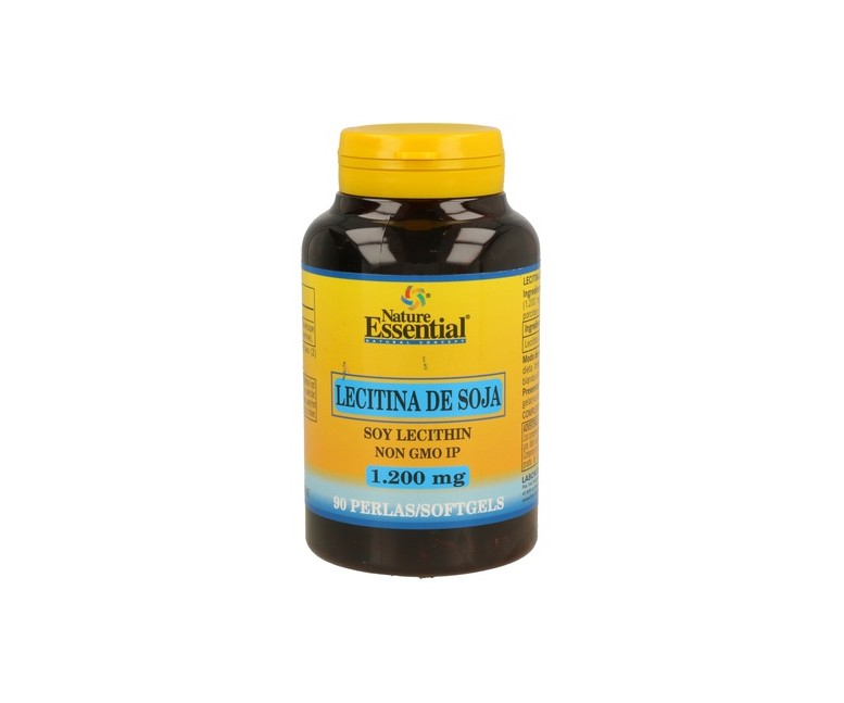 Lecitina De Soja 90 perlas de 1200mg Nature Essential
