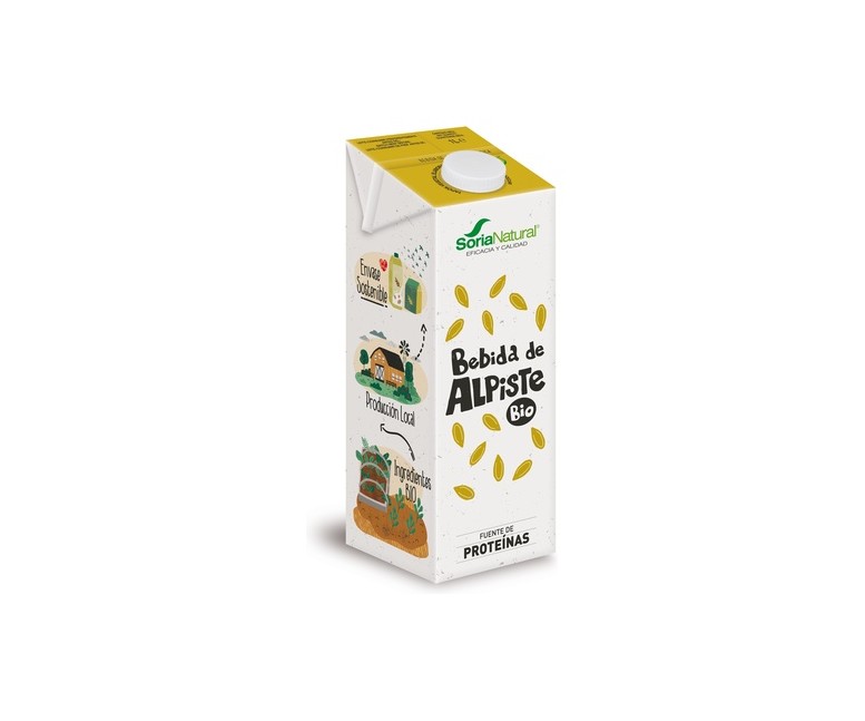 Pack de bebida de alpiste Bio 6 unidades de 1L Soria Natural