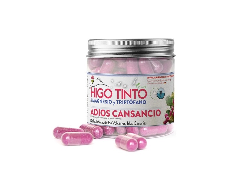 Cápsulas de higo tinto con magnesio y triptófano 90 cápsulas Higo Tinto