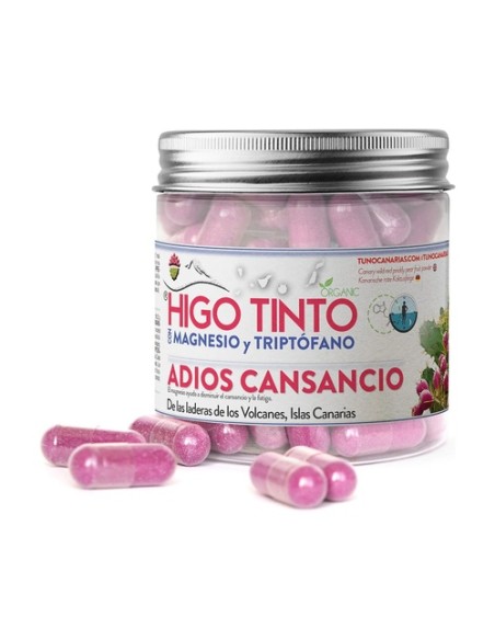 Cápsulas de higo tinto con magnesio y triptófano 90 cápsulas Higo Tinto