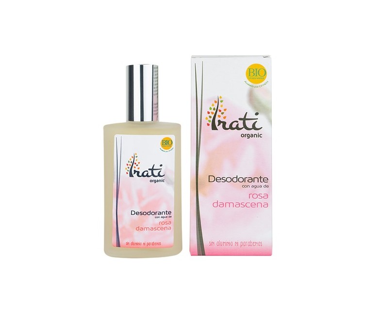 Desodorante Spray Rosa Damascena Bio 100 ml Irati Organic