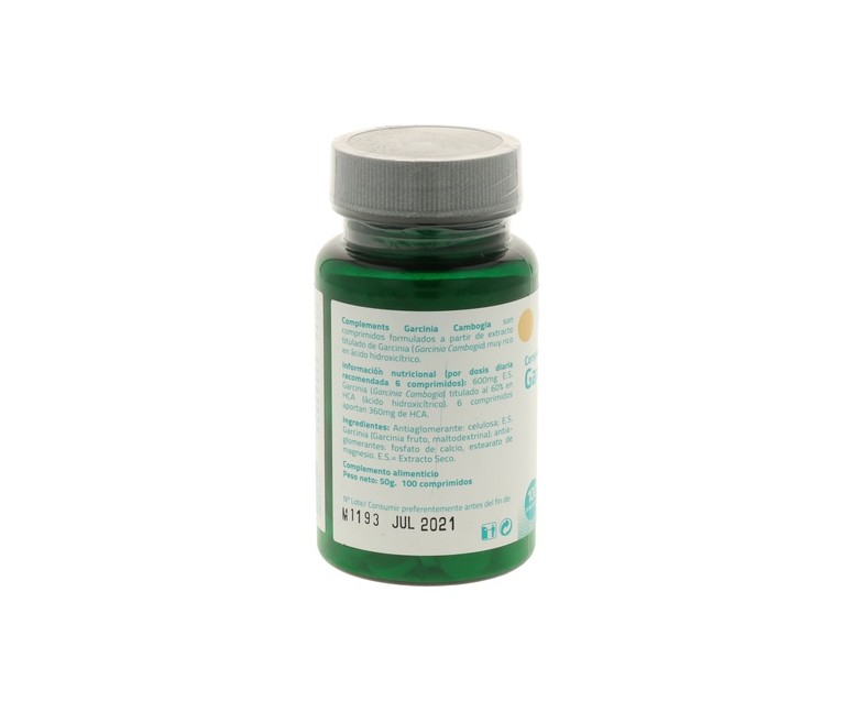 Garcinia Cambogia 100 comprimidos de 500mg Sakai