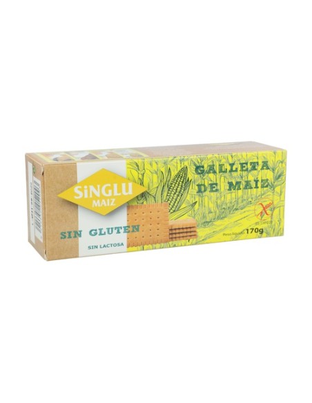 Galletas de Maíz Sin gluten 170 g Singlu