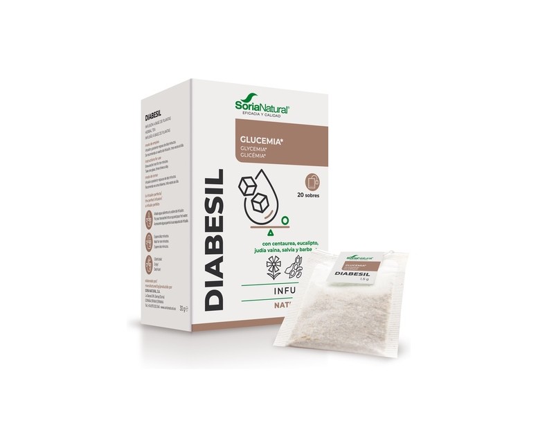 Natusor Infusiones 15 Diabesil 20 bolsitas infusoras Soria Natural