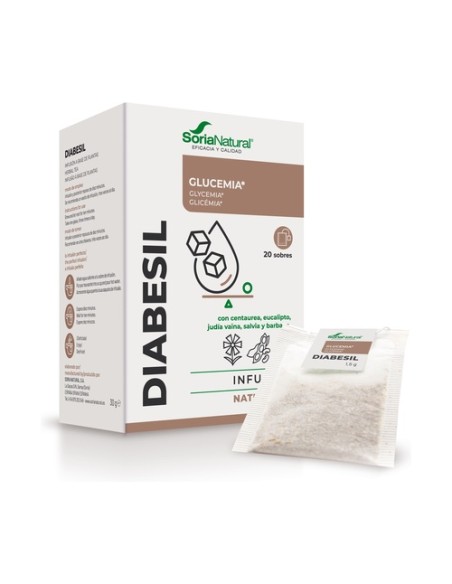 Natusor Infusiones 15 Diabesil 20 bolsitas infusoras Soria Natural