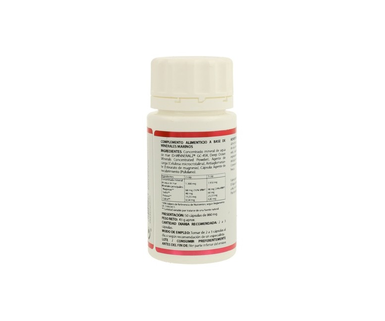 Agua de mar Holomega 50 cápsulas Equisalud