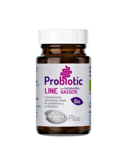 Probiotic Line Gasseri 30 cápsulas de 600mg El Granero Integral