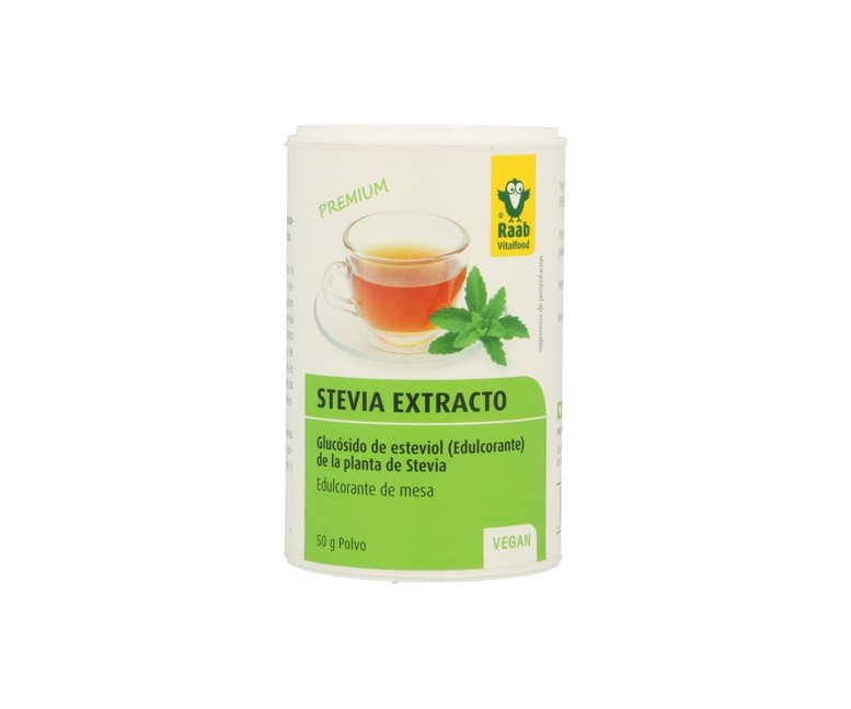 Stevia Polvo 50 g Raab