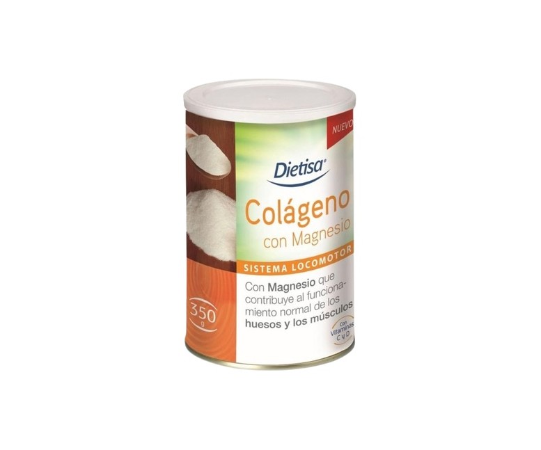 Colageno magnesio vitamina C y D 350 g de polvo Dietisa