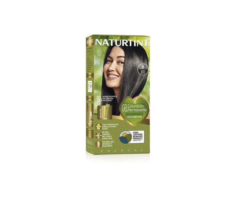 Coloración con quinoa 1n - nebro ébano 1 unidad Naturtint