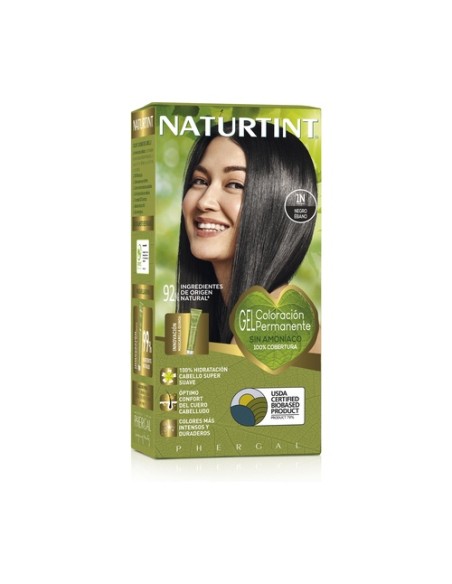Coloración con quinoa 1n - nebro ébano 1 unidad Naturtint