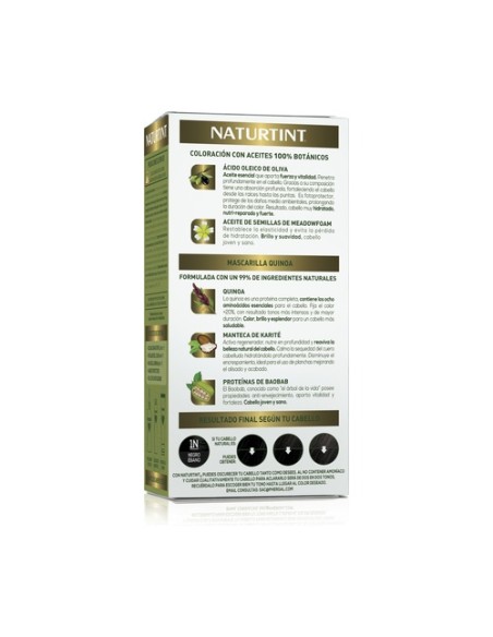 Coloración con quinoa 1n - nebro ébano 1 unidad Naturtint