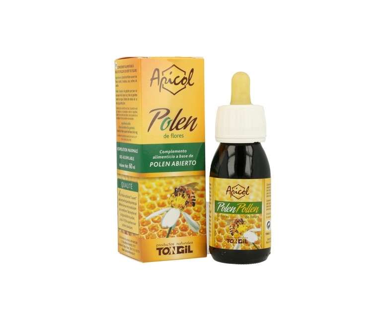 Apicol polen de flores 60 ml (Vainilla) Tongil